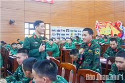 Chú trọng công tác quản lý tư tưởng, kỷ luật bộ đội